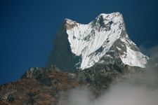 Dernier regard sur le Machhapuchhare